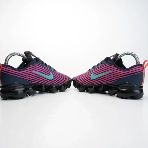 Nike Air VaporMax Flyknit 3 Vivid Purple BQ5238-402 size 4Y - Picture 9 of 12